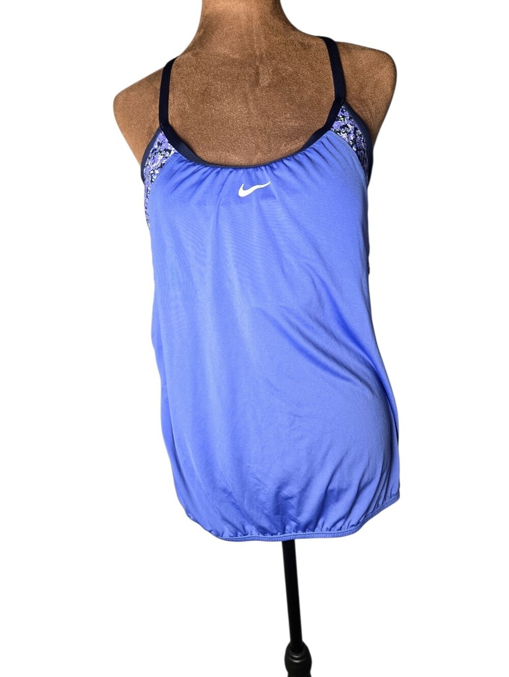 Nike Women's Pixel Tankini Racerback Swim Athletic Sporty Size XL